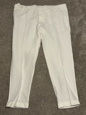 Baird Mcnutt Men's Big Man Alex Fit White linen cotton